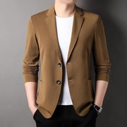 -Shirt Coat Korean Version Blazer Solid Color Cardigan Handsome Men''